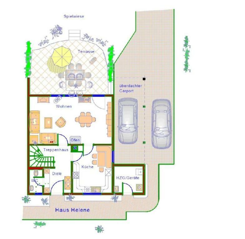 Ferienhaeuser Rhoen - Haus Natalie & Haus Helene Hausen  Exterior photo